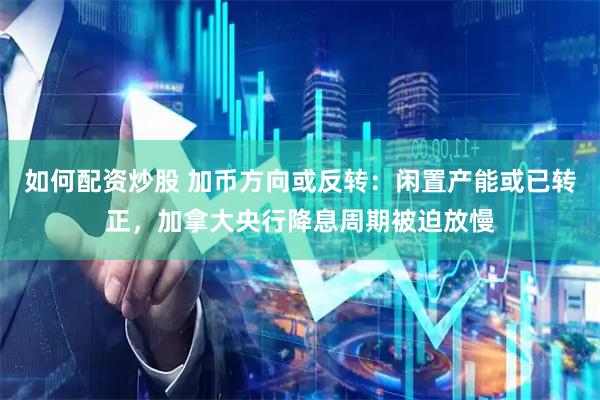 如何配资炒股 加币方向或反转:闲置产能或已转正,加拿大央行降息周期被迫放慢